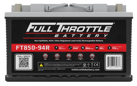 Full Throttle FT850-94R battery - product view 2