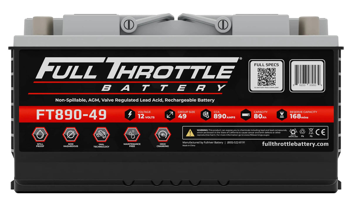 Full Throttle FT890-49 battery - product view 2