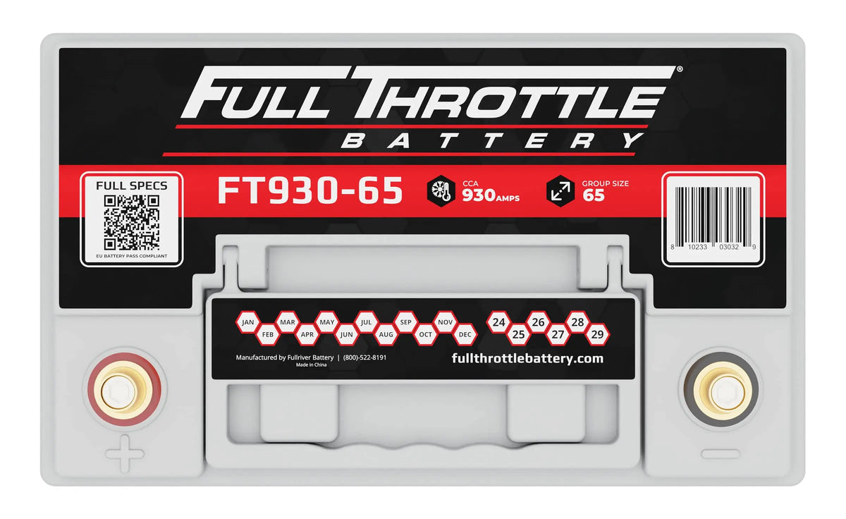 Full Throttle FT930-65 battery - product view 4