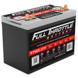 Full Throttle FT965-27F battery - front three-quarter view