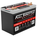 Full Throttle FT965-27F battery - front three-quarter view