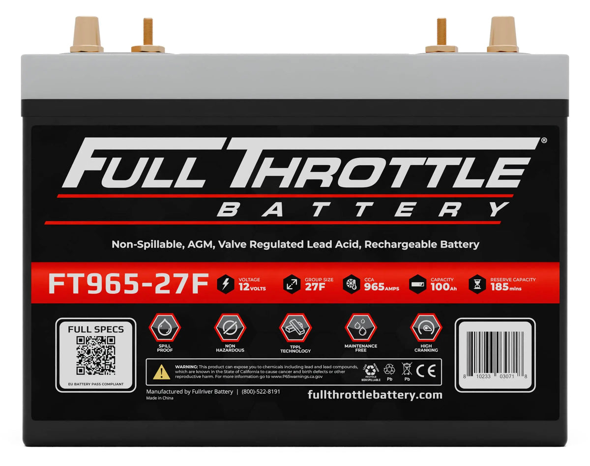 Full Throttle FT965-27F battery - product view 2