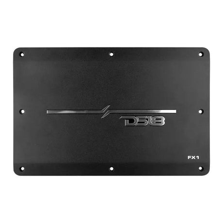 DS18 FX-1 Flush Mount / Surface Mount 1 Channel Monoblock Class D Amplifier With Acrylic Cover for Custom Installation 1 X 900W RMS @1 Ohm - Trinity Car Audio