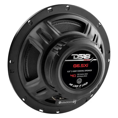 DS18 DS18 G6.5XI GEN-X 6.5" 2-Way Coaxial Speakers 150 Watts 4-Ohm - Car Audio