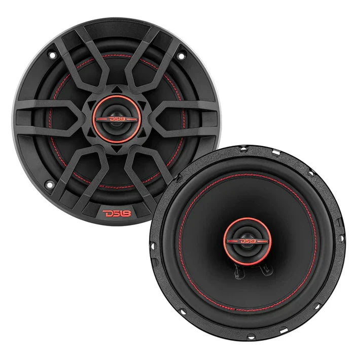 DS18 DS18 G6.5XI GEN-X 6.5" 2-Way Coaxial Speakers 150 Watts 4-Ohm - Car Audio