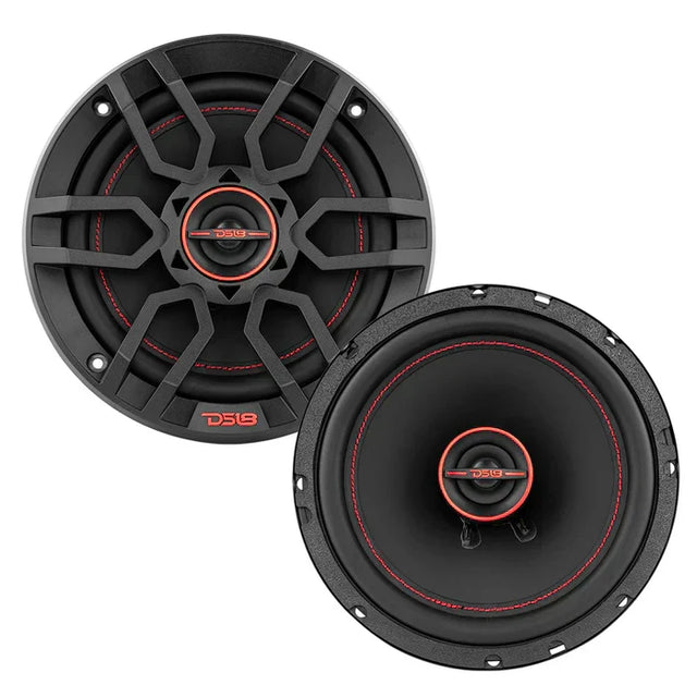 DS18 DS18 G6.5XI GEN-X 6.5" 2-Way Coaxial Speakers 150 Watts 4-Ohm - Car Audio
