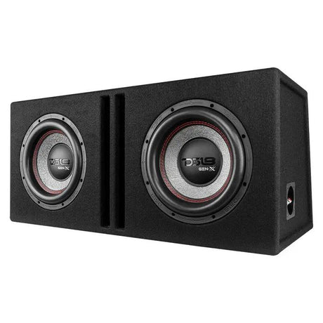 DS18 DS18 GEN-X210LD Bass Package 2 x GEN-X104D 10" Subwoofers In a Ported Box 1600 Watts - Car Audio