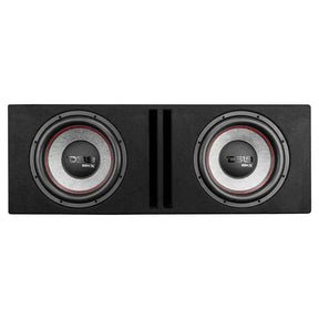 DS18 DS18 GEN-X212LD Bass Package 2 x GEN-X124D 12" Subwoofers In a Ported Box 1800 Watts - Car Audio