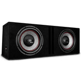 DS18 DS18 GEN-X212LD Bass Package 2 x GEN-X124D 12" Subwoofers In a Ported Box 1800 Watts - Car Audio