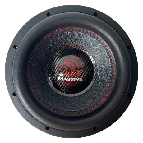Massive Audio Massive Audio H104X - 10" 2000 Watts RMS Dual 4 Ohm 3" V.C. Mega Subwoofer - Car Audio