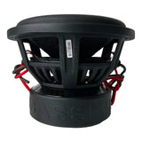 Massive Audio Massive Audio H124X - 12" 2000 Watts RMS Dual 4 Ohm 3" V.C. Mega Subwoofer - Car Audio