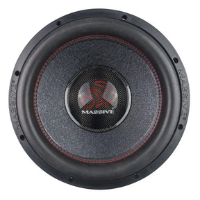 Massive Audio Massive Audio H122X - 12" 2000 Watts RMS Dual 2 Ohm 3" V.C. Mega Subwoofer - Car Audio