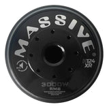 Massive Audio Massive Audio H124XR - 12" 3000 Watts RMS Dual 4 Ohm 4" V.C. Mega 70 Lbs. Subwoofer - Car Audio