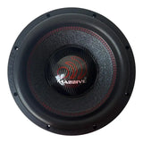 Massive Audio Massive Audio H124XR - 12" 3000 Watts RMS Dual 4 Ohm 4" V.C. Mega 70 Lbs. Subwoofer - Car Audio