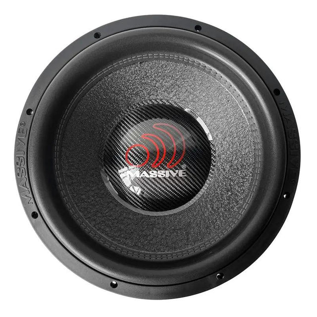 Massive Audio Massive Audio H152XR - 15" 3000 Watts RMS Dual 2 Ohm 4" V.C. Mega Subwoofer - Car Audio