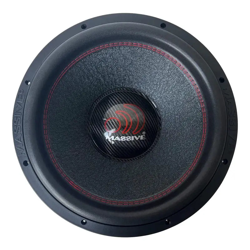 Massive Audio Massive Audio H152X - 15" 2000 Watts RMS Dual 2 Ohm 3" V.C. Mega Subwoofer - Car Audio