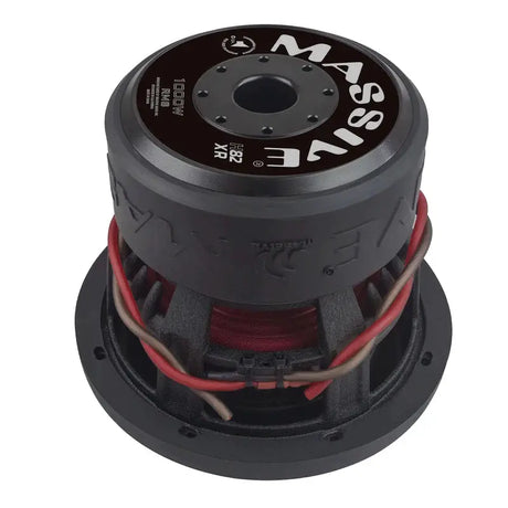 Massive Audio Massive Audio H82XR - 8" 1000 Watts RMS Dual 2 Ohm 2.5" V.C. Subwoofer - Car Audio