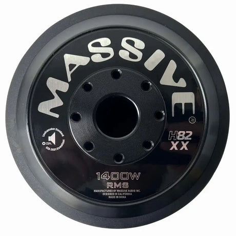 Massive Audio Massive Audio H82XX - 8" 1400 Watts RMS Dual 2 Ohm 2.5" V.C. Subwoofer - Car Audio