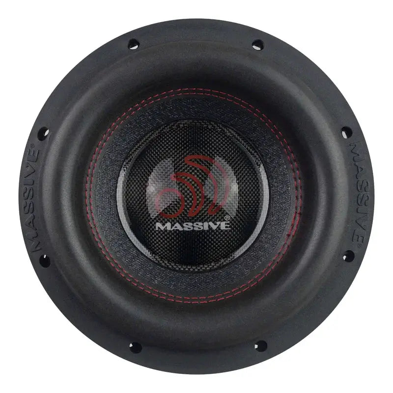 Massive Audio Massive Audio H84XR - 8" 1000 Watts RMS Dual 4 Ohm 2.5" V.C. Subwoofer - Car Audio
