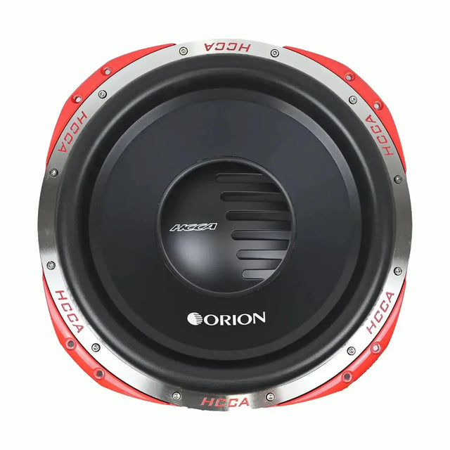 Orion Car Audio Orion HCCA154 â€“ 15 Inch Dual 4 Ohm High-Performance Orion Hcca Subwoofer | 2500W RMS Bass Power - Car Audio