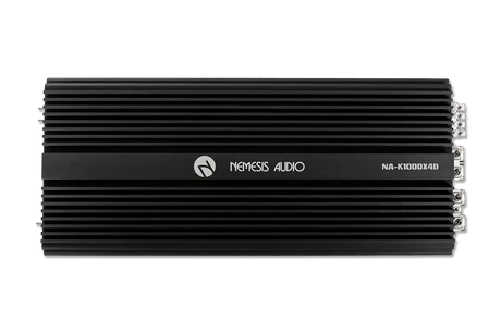 Nemesis Audio Nemesis Audio NA-K1000X4D Korean made 4-channel amp. 1700W x4 @2-Ohm / 3600W x2 bridged, with advanced crossover controls. - Car Audio