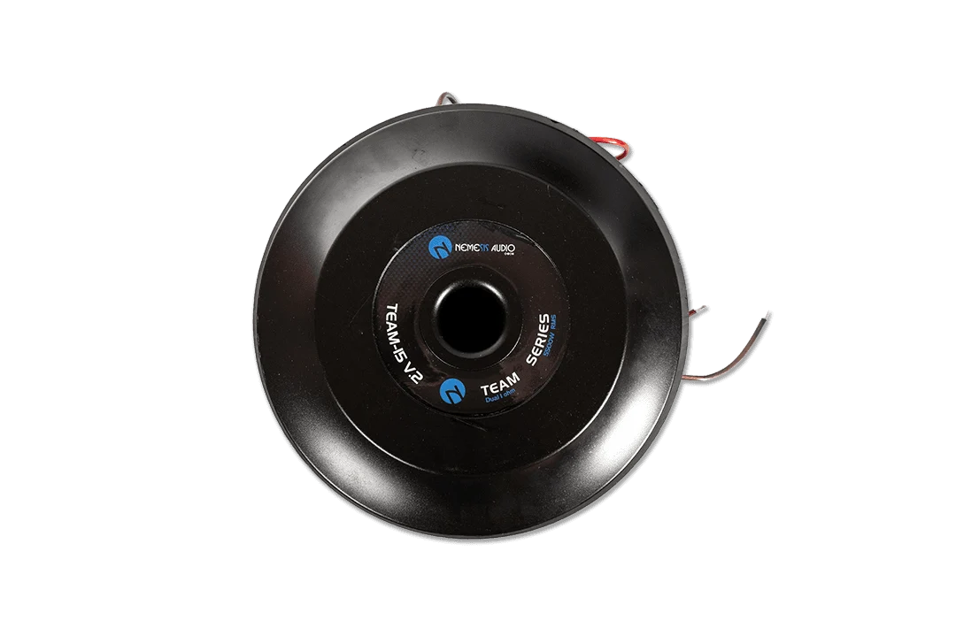 Nemesis Audio Nemesis Audio TEAM-15 V.2 15â€³ High Performance Subwoofer, 5500W RMS. Heavy-duty design with 5â€³ voice coil and 765oz magnet. - Car Audio