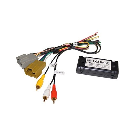 PAC LCGM52 — Loc Cost Radio Replacement Interface with Chime Retention GMC SIERRA CHEVROLET SILVERADO WITH 20 PIN AND 20 PIN HARNESSES