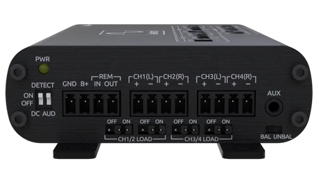 Wāvtech Wāvtech link4+ 4-Channel LOC w/autoBASS, Matrix Summing and Remote - Car Audio