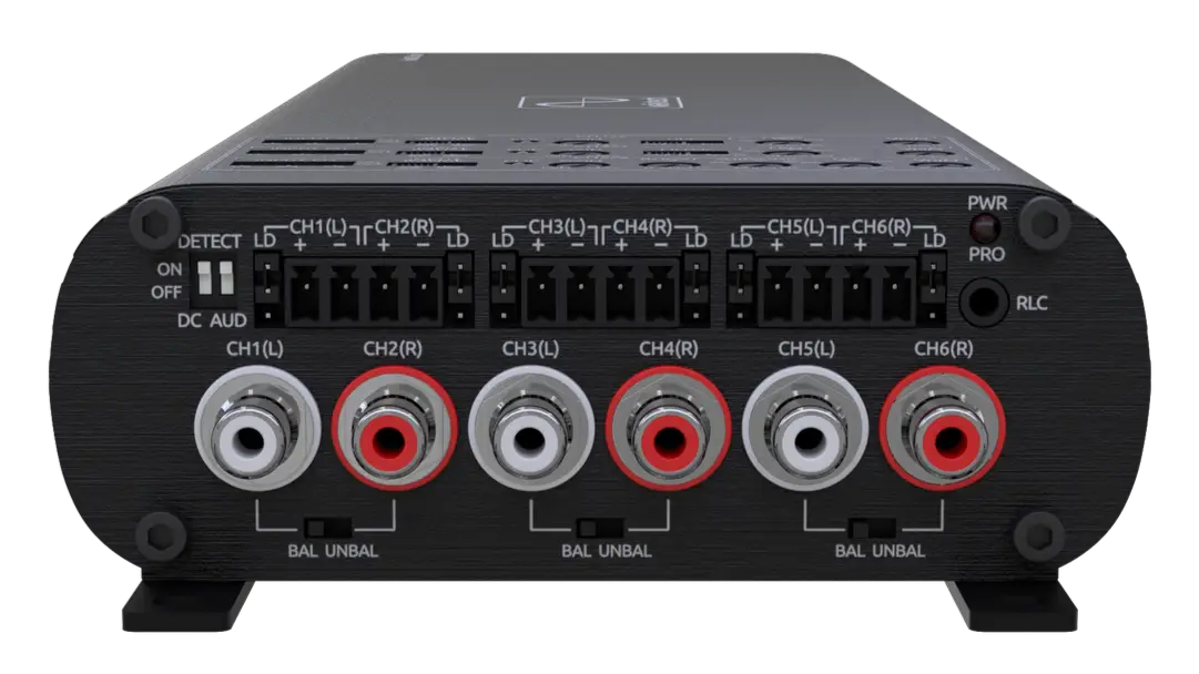 Wāvtech Wāvtech link600.5mini 600 Watt 5-Channel Amplifier - Car Audio