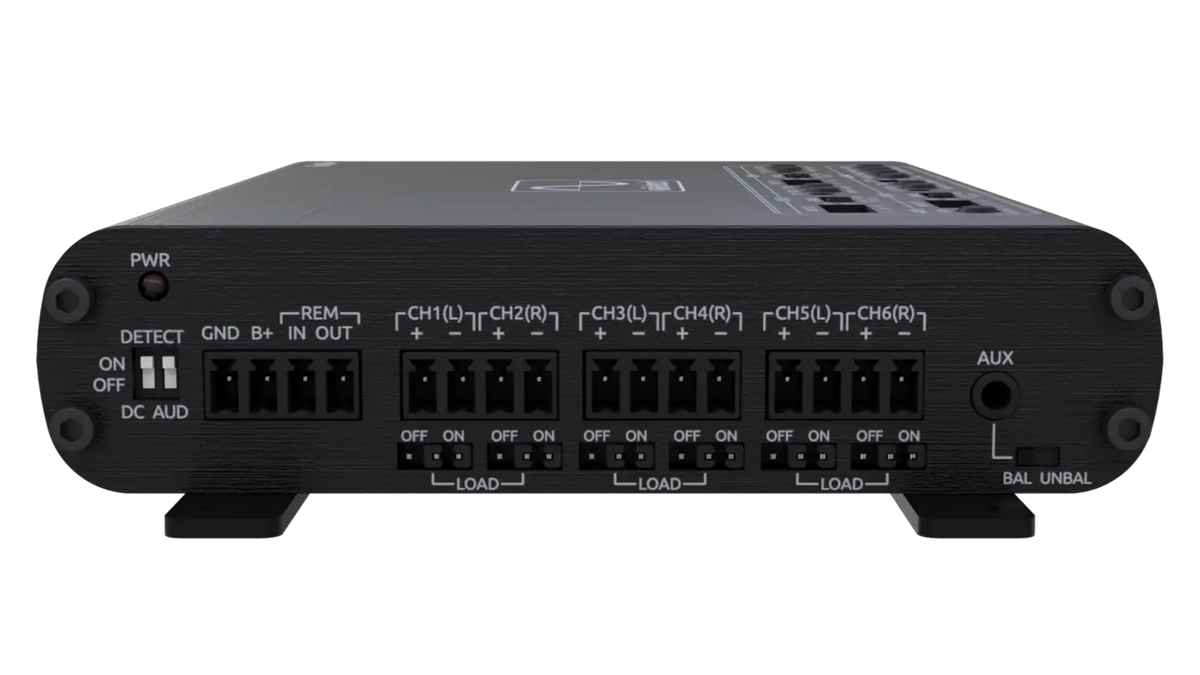 Wāvtech Wāvtech link6+ 6-Channel LOC w/autoBASS, Matrix Summing and Remote - Car Audio