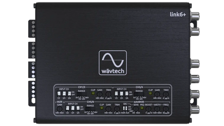 Wāvtech Wāvtech link6+ 6-Channel LOC w/autoBASS, Matrix Summing and Remote - Car Audio