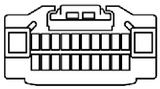 PAC LPHCH21 — Vehicle Specifc Audio Integration T-Harness 2007-2020 Non-Amplified Chrysler, Dodge, Jeep 22-Pin Radio Connector