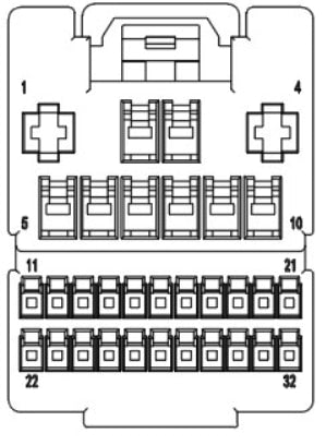 PAC LPHFD31 — Vehicle Specific Audio Integration T-Harness 2018-2022 Non-Amplified Ford 32-Pin Connector