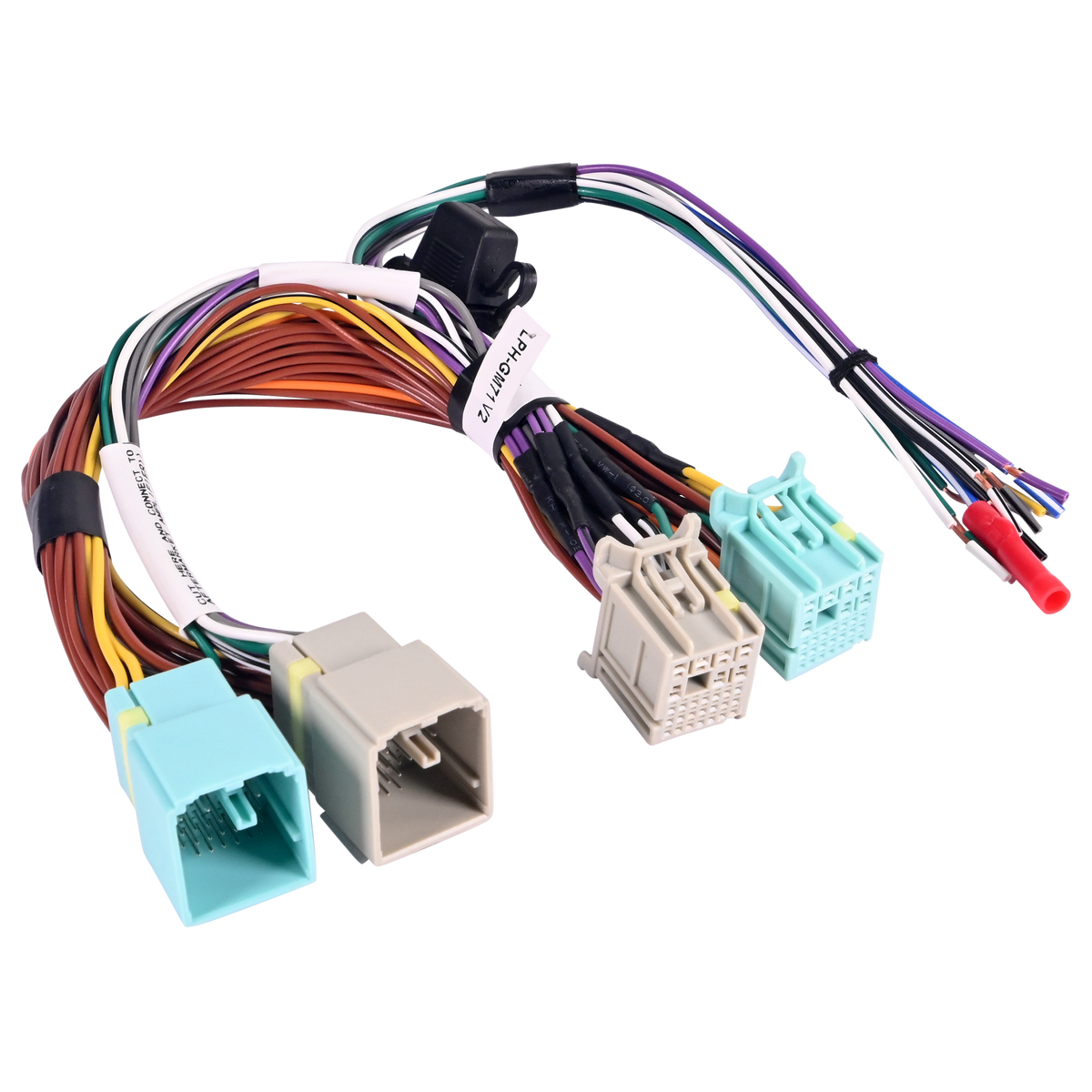 PAC LPHGM71 — Vehicle Specific Audio Integration T-Harness 2019+ Non-Amplified GM Vehicles IOR Infotainment System