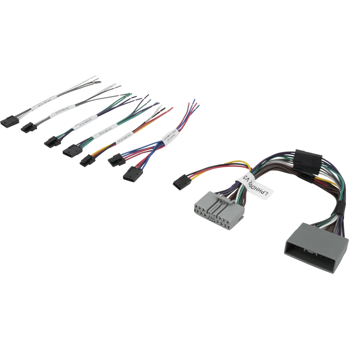 PAC LPHHD02 — Vehicle Specific Audio Integration T-Harness 2006-2011 Non-Amplified Honda 17-Pin Radio Connector
