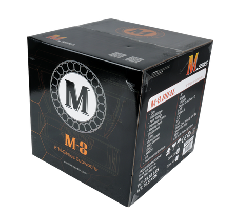 Sundown Audio M-Series M8 800W Subwoofer - manufacturer view 17