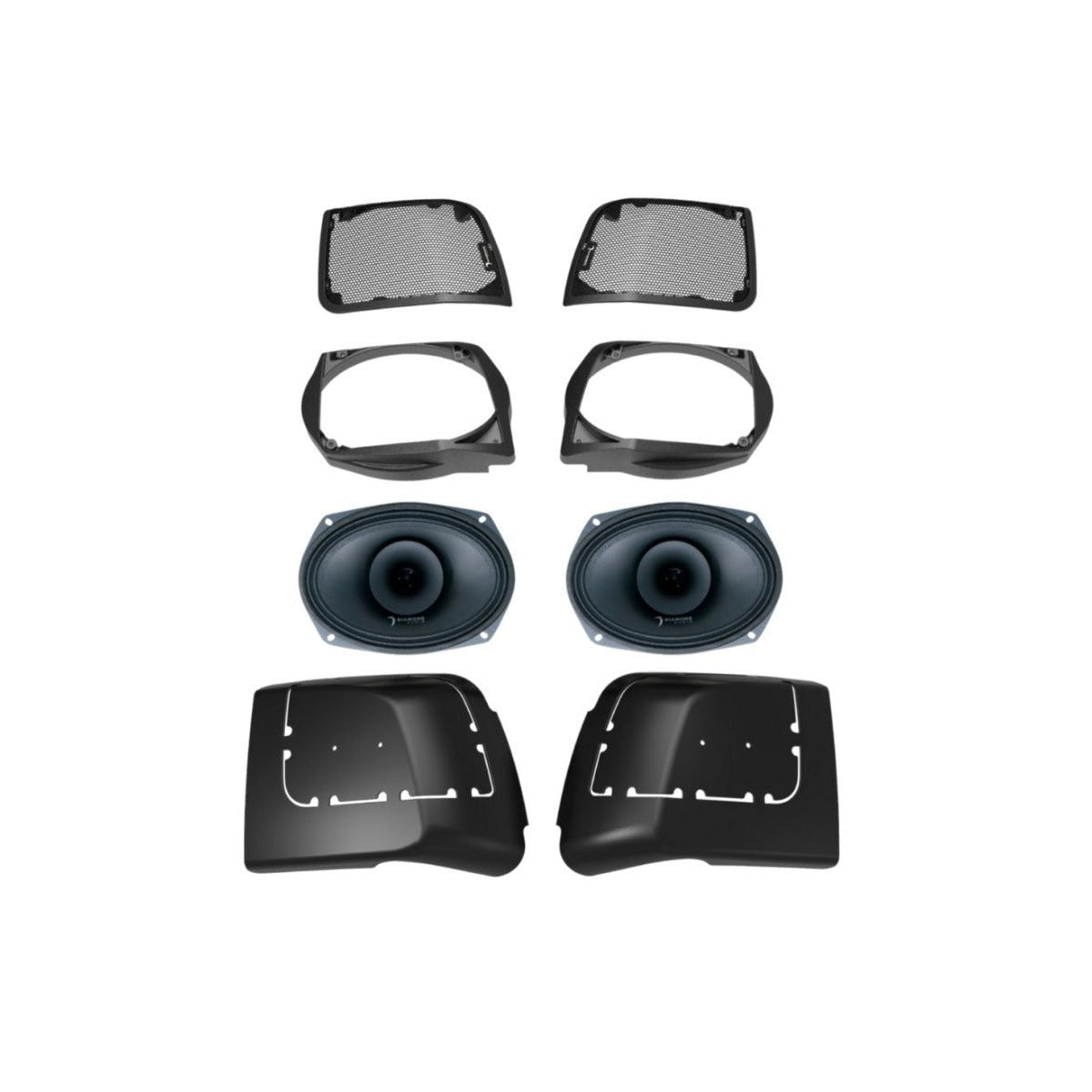 Diamond Audio MSMP692LK Harley-Davidson Speaker Lid Kit