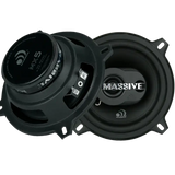 Massive Audio Massive Audio MX5 5.25" Coaxial Speakers - Car Audio