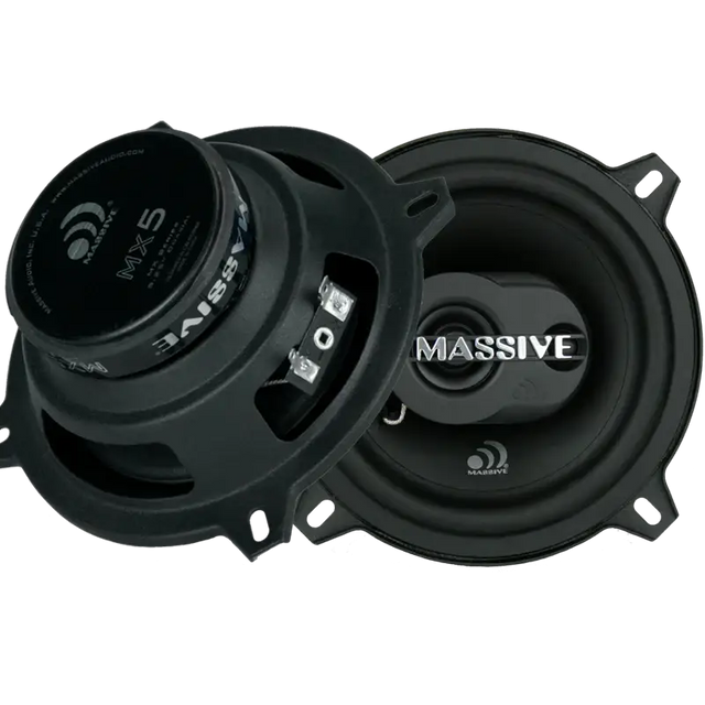 Massive Audio Massive Audio MX5 5.25" Coaxial Speakers - Car Audio