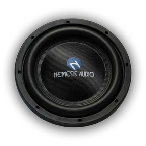 Nemesis Audio Nemesis Audio NA-10SLM V.2 D4 10â€³ 500W RMS Dual 4-Ohm Shallow Subwoofer - Car Audio