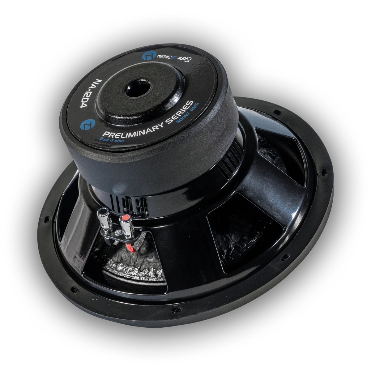 Nemesis Audio Nemesis Audio NA-12D4 12â€³ High Performance 500W RMS Dual Voice Coil 4-Ohm Car Subwoofer - Car Audio