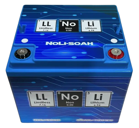 Limitless Lithium Limitless Lithium NOLI-50 50Ah Group 86 Sodium Ion Battery - Car Audio