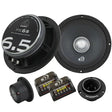 Massive Audio Massive Audio PK6S 6.5" 2-Way Component Speakers - Car Audio