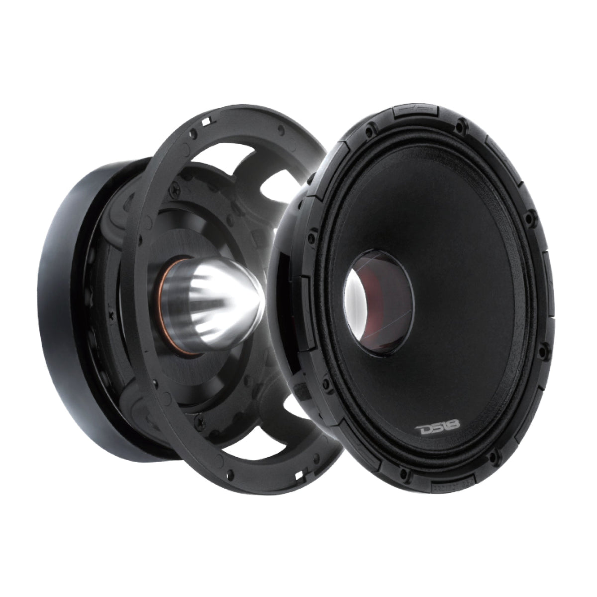 DS18 PROJECT360 High-Sensitivity Mid-High Loudspeaker with Bullet Rotating Recone Design For Quick Repair, product image 2