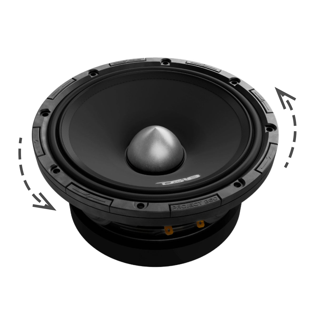DS18 PROJECT360 High-Sensitivity Mid-High Loudspeaker with Bullet Rotating Recone Design For Quick Repair, product image 3