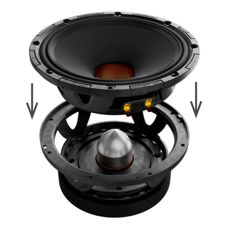 DS18 PROJECT360 High-Sensitivity Mid-High Loudspeaker with Bullet Rotating Recone Design For Quick Repair, product image 5
