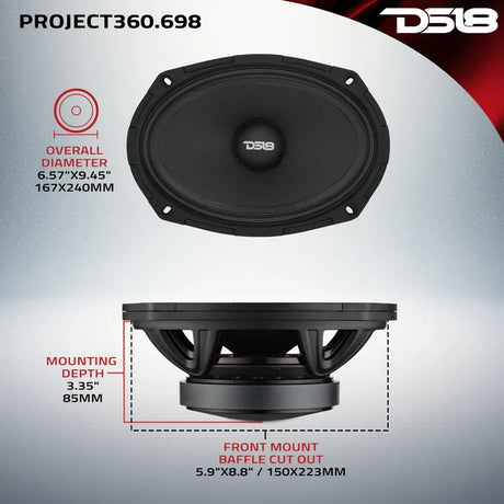 DS18 PROJECT360 - High-Sensitivity Mid-High Loudspeakers with Rotating Recone Design For Quick Repair, product image 58