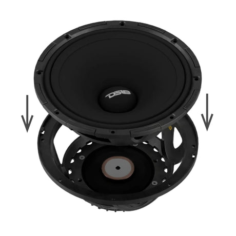 DS18 PROJECT360 - High-Sensitivity Mid-High Loudspeakers with Neodymium Magnet and Rotating Recone Design For Quick Repair,