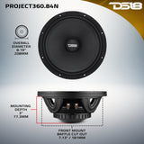 DS18 PROJECT360 - High-Sensitivity Mid-High Loudspeakers with Neodymium Magnet and Rotating Recone Design For Quick Repair,