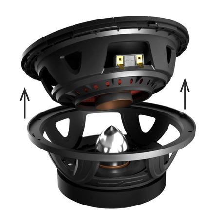 DS18 PROJECT360 High-Sensitivity Mid-High Loudspeaker with Bullet Rotating Recone Design For Quick Repair, product image 81